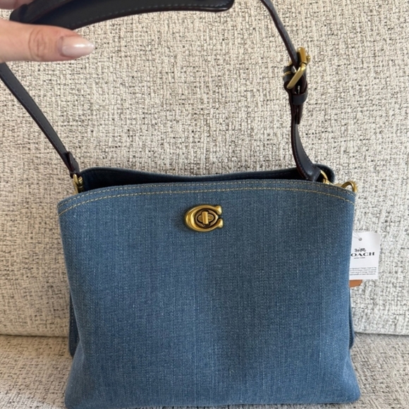 Nwt coach denim willow - Picture 2 of 5